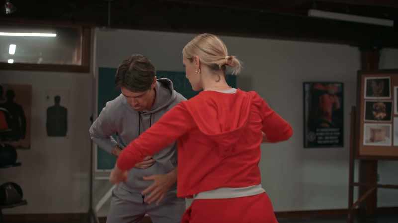 [body thuds] -[Josh grunts]