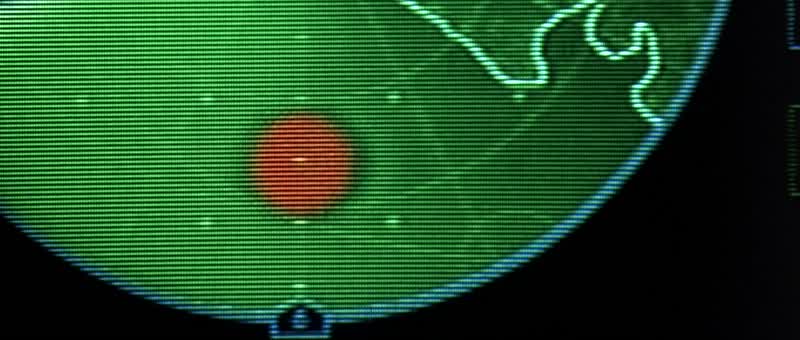Bogey detonated under water