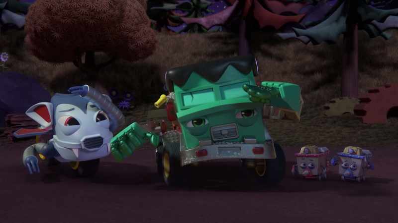 [Bolts grunts] -[Drillbert sighs]
