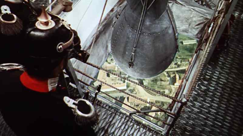 Bombs from the air. What a marvelous idea