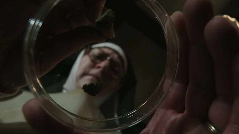 [bones clattering]