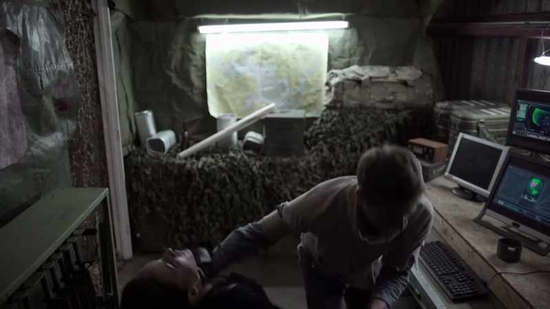 (bones cracking) (Adam grunting)