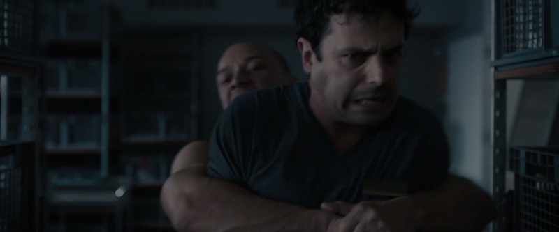 (BONES CRACKLING, PIERCE GROANING)