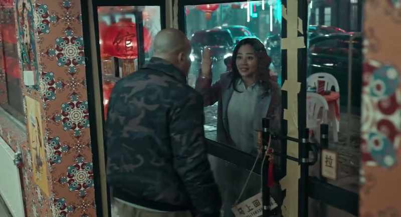 Boss, she's in labour. Please open the door