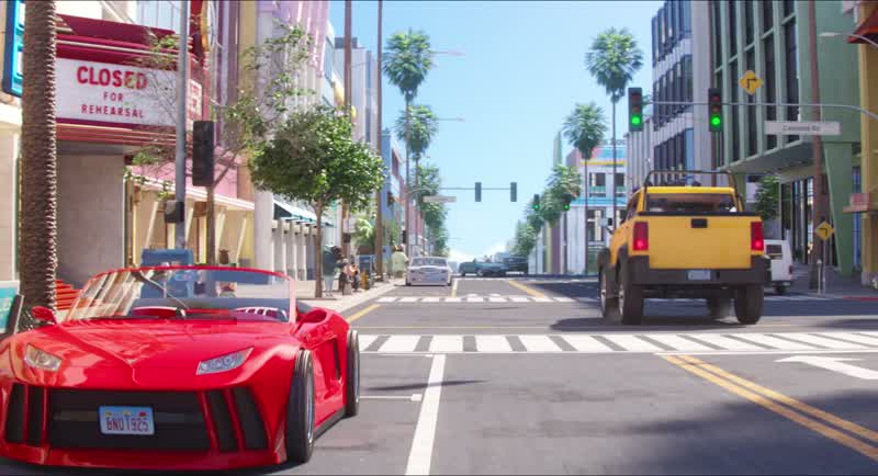 Boss, that's his car, isn't it?