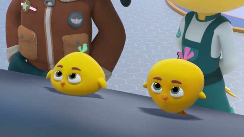 [both cheeping and chirping]