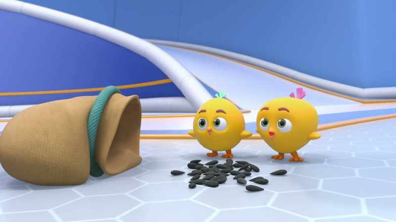 [Both cheeping and chirping]