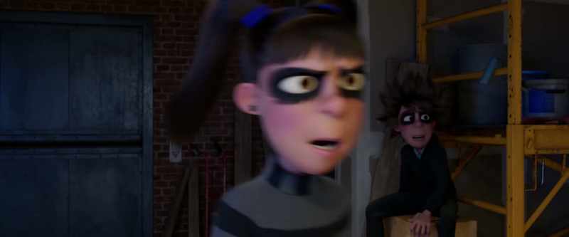 [both gasp] - Is someone there?