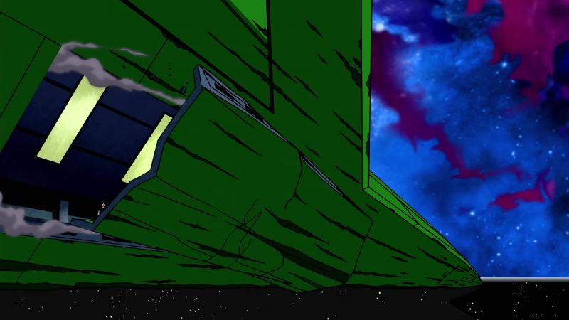 [ BOTH GRUNT ] Young Four Arms: I WAS GOING