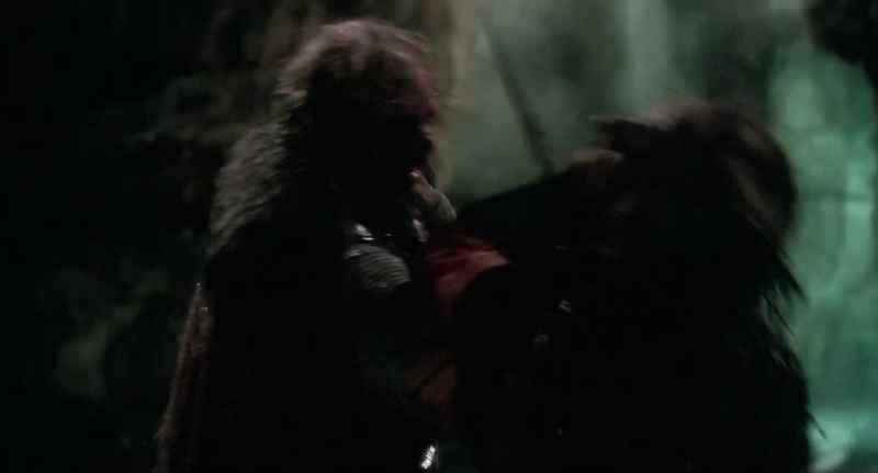 [both grunting]