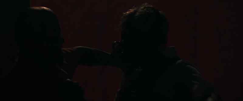 [both grunting]