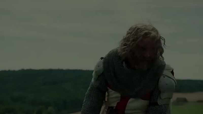 [ Both grunting ]