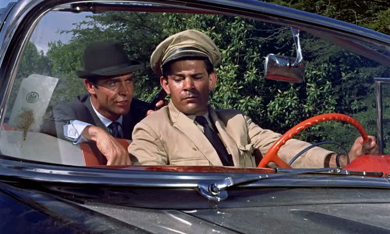 Both hands on the wheel Mr Jones I'm a very nervous passenger