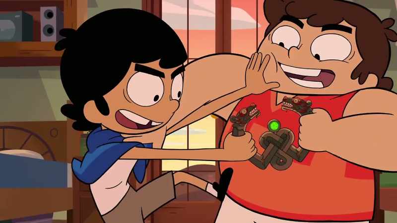[ Both laughing ]