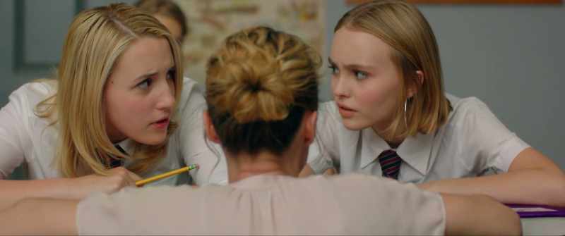 Both: Poof? - (school bell rings)