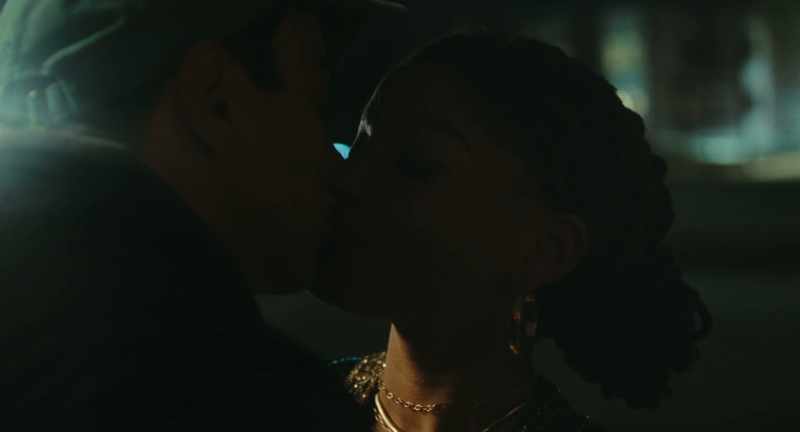 (both softly smooching)