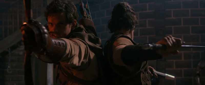 [Bow creaking]