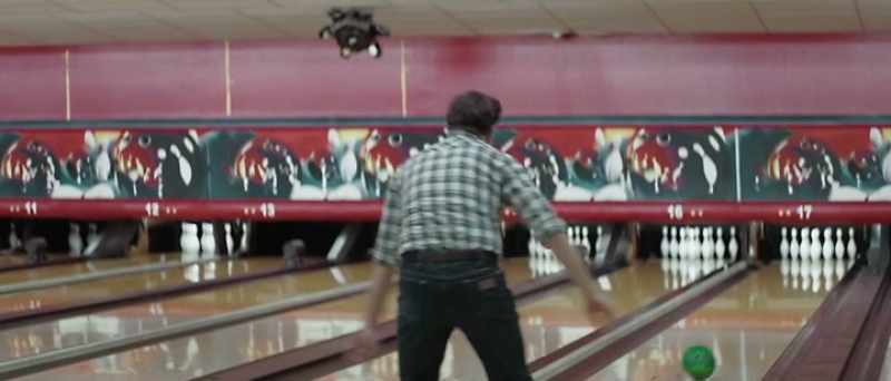 [bowling ball rolling]