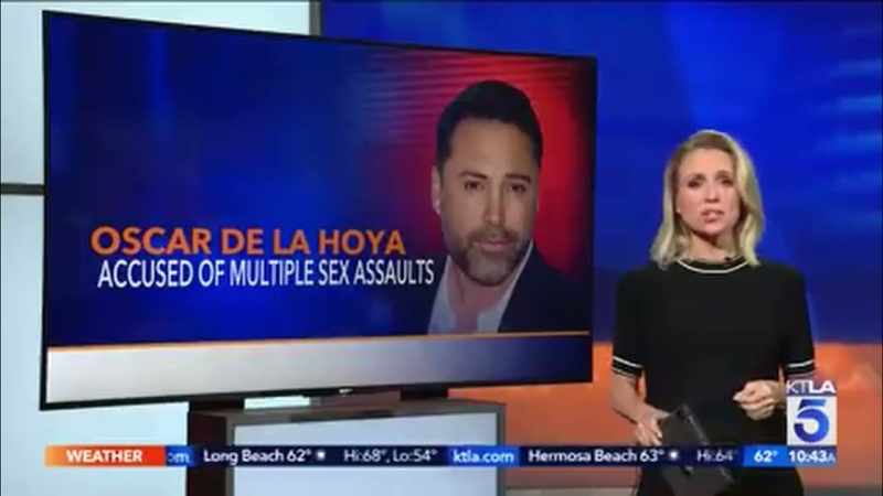 Boxing legend Oscar De La Hoya is facing
