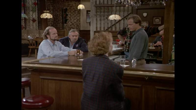 Boy Dr Sternin Crane having an affair with another guy