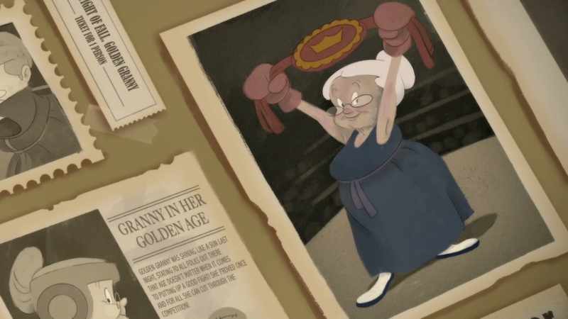 Boy, Granny. I didn't know