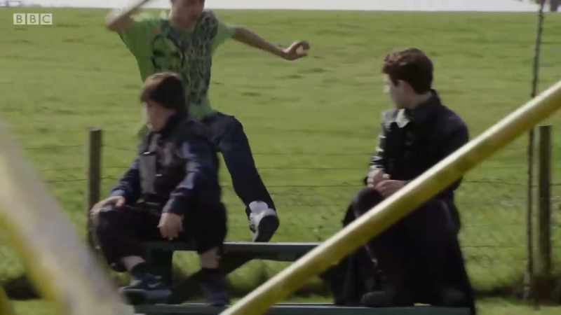 BOY LAUGHS