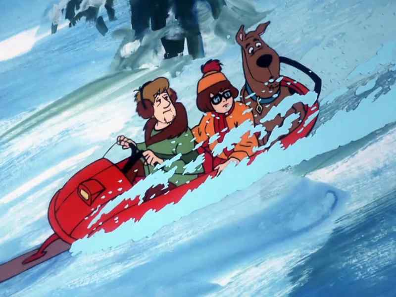 Boy, that snow ghost sure gets around