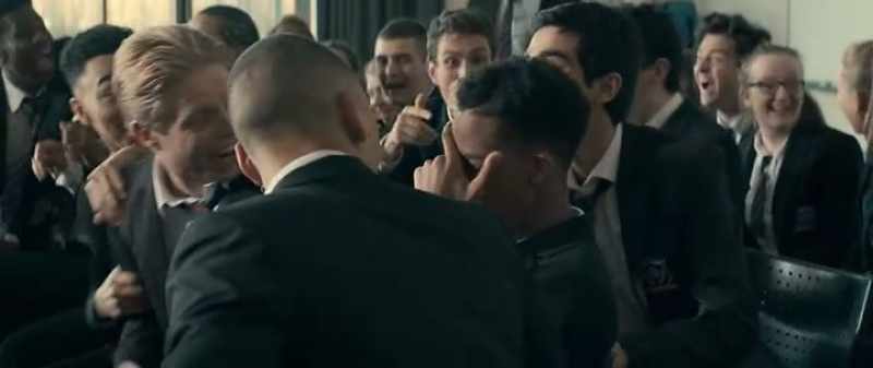 Boys, stay calm! Just sit down!
