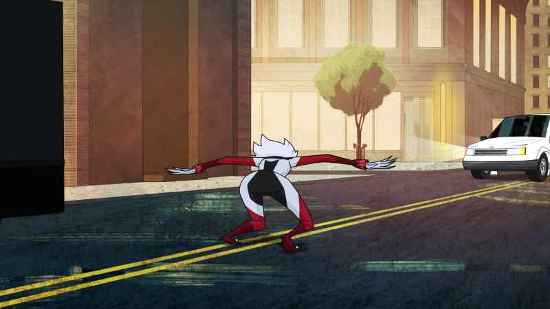 (brakes screech)
