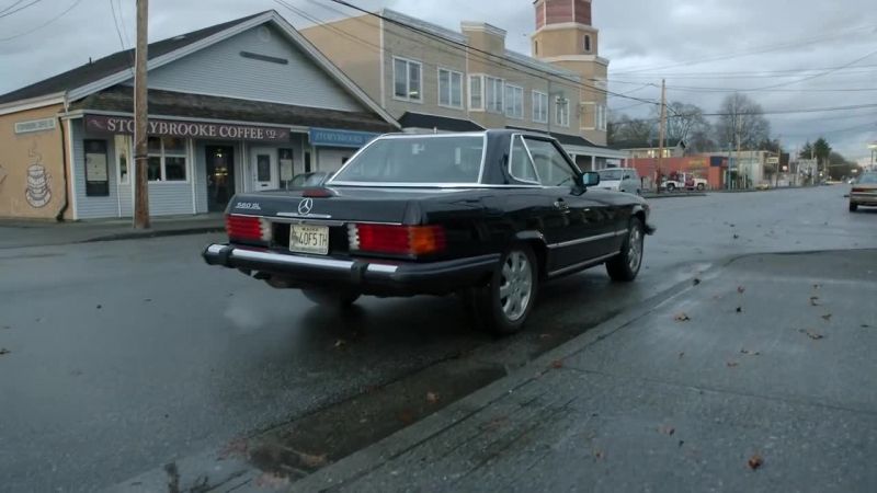 [ Brakes squeal, engine shuts off ]