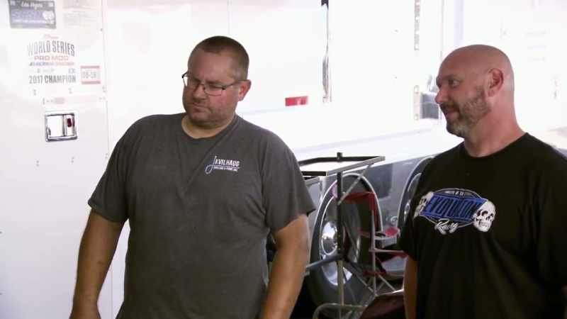 Brandon made a change. - Yeah, we put a new blower on it