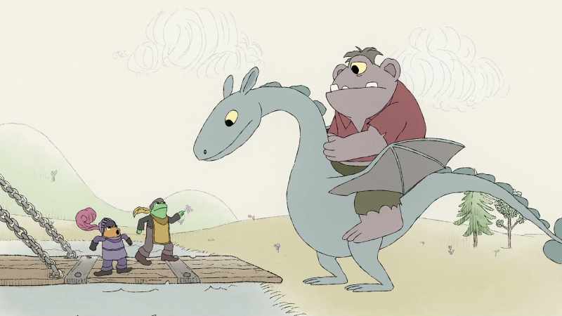 Brave Sir Toad and brave Squire Frogsay, 