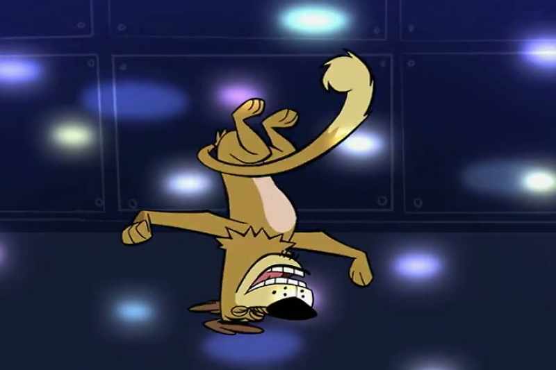 Break it down! (GRUNTS)