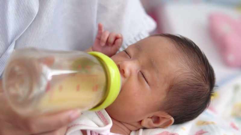 Breast milk encompasses the exact ratio