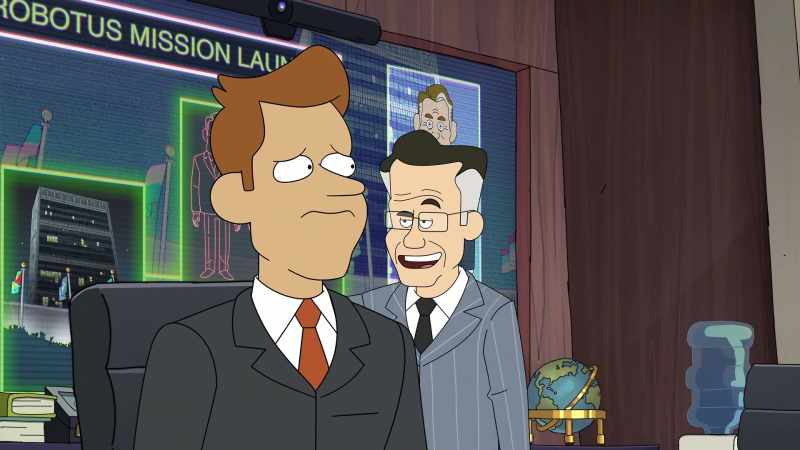 Brett, prep ROBOTUS for Air Force One. -Me?