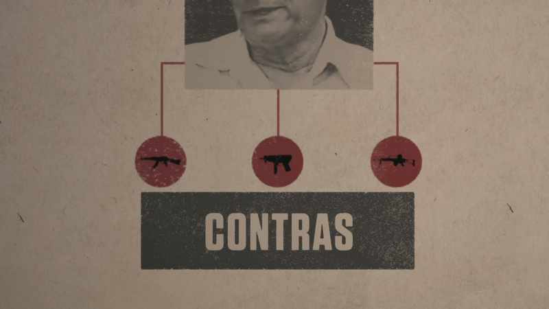 BRIAN: Gary was flying guns down to John Hull's ranch