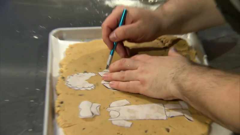 [Brian] I'm using a stencil to make sure