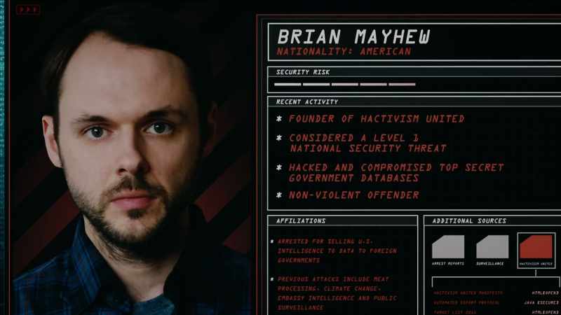 Brian Mayhew, cyber-hactivist
