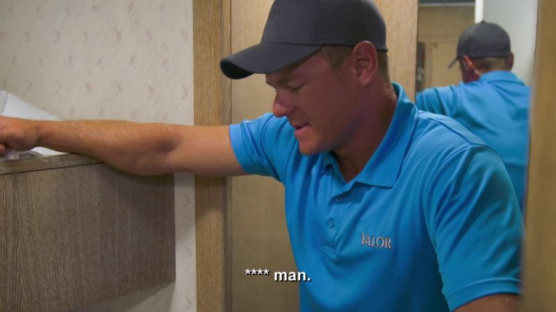 Brian's leg, it's actually worse