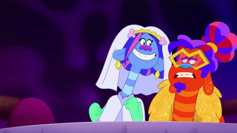 [ Bride humming ]