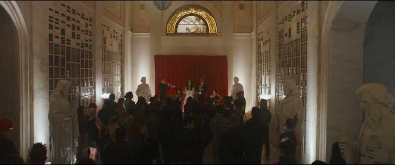 BRIDE: (SINGING) ♪ With love ♪