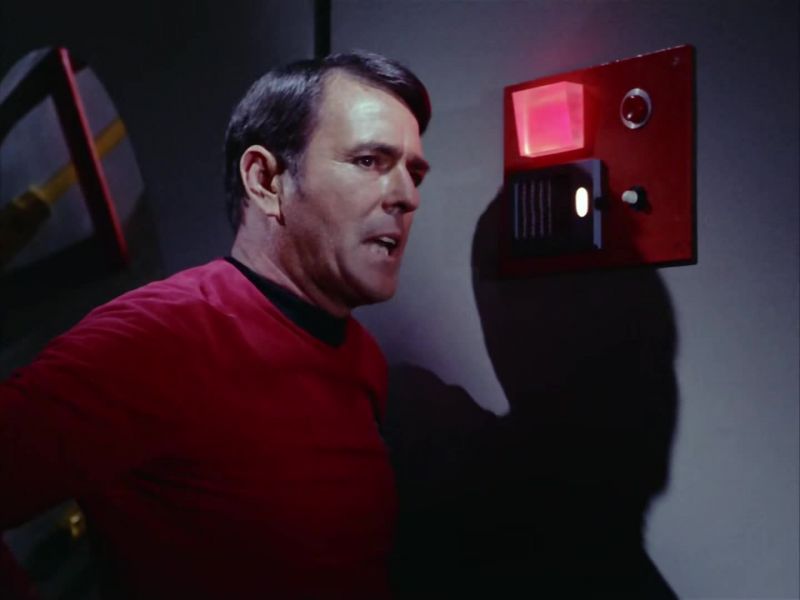 Bridge. Transporter operational, but this jury-rigging won't last for long