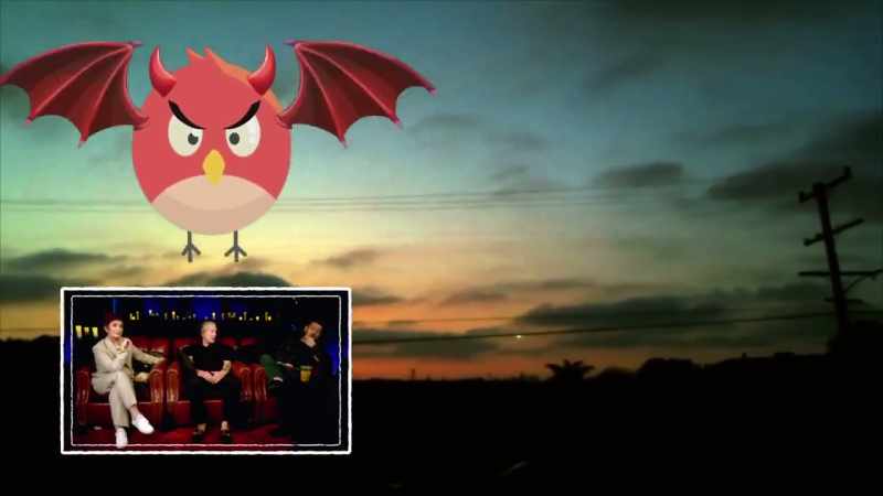 Bright birds. Yeah, they fly like birds