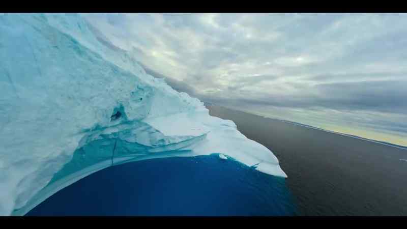 Bringing with it warm water, which is thinning the ice