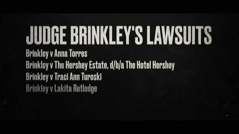 Brinkley is suing people