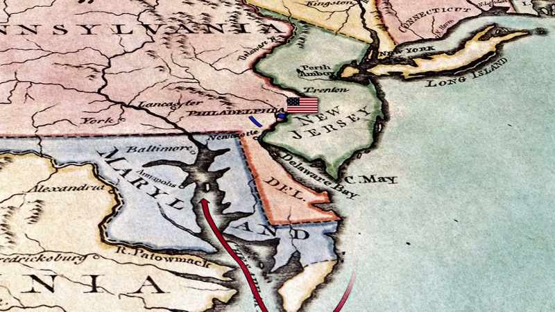 British soldiers also threatened Philadelphia