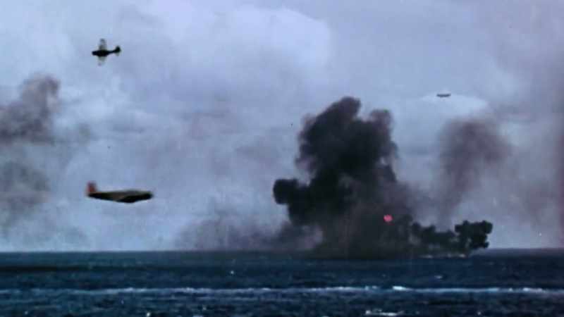 Brodie: THE SECOND ATTACK, THEY GOT TWO TORPEDO HITS ON US