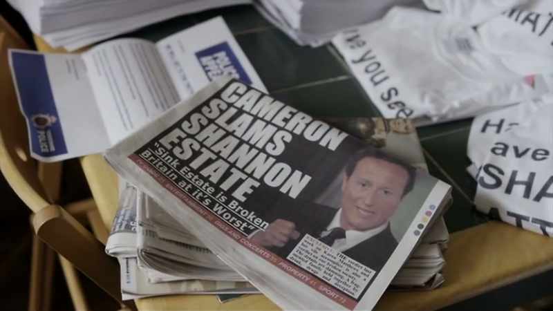 Broken Britain, we are, apparently... And this