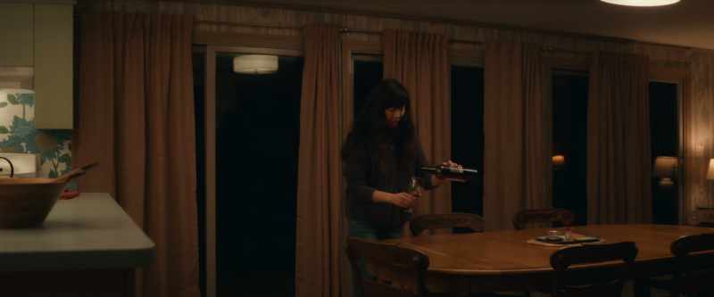 [broken glass rustling]