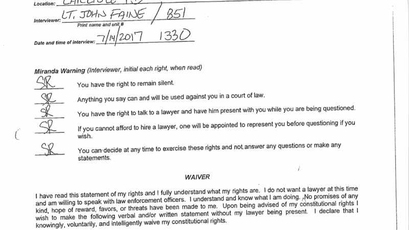 BROOKE SKYLAR RICHARDSON: I have read this statement of my rights
